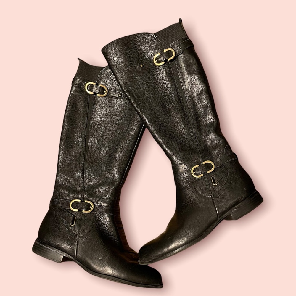 Naturalizer Tall Black Josey Boots